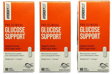 3 Pack - Hydroxycut Pro Clinical Glucose Support Supplement Capsules - 60 Caps