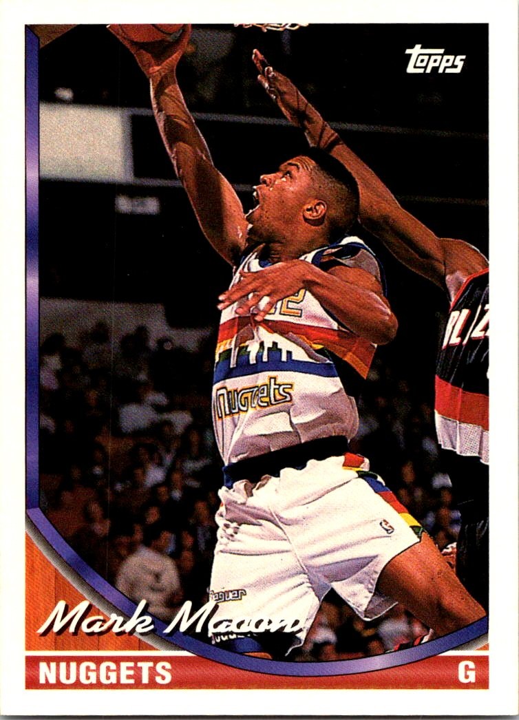 1993-94 Topps #173 Mark Macon