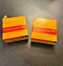 Vintage 2 Kodak Kodachrome 40 Movie Film Double 8mm 25ft Roll 03/1979 KMA 459
