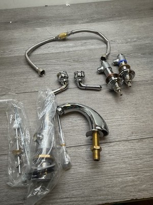 Elements Of Design ES2951 Double Handle Mini Widespread Bathroom Faucet USED