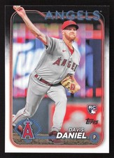 2024 Topps #592 Davis Daniel A38