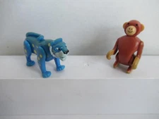 Carl's Jr, 1996 Wild Cats Tiger Figure and Other Monkey Figure