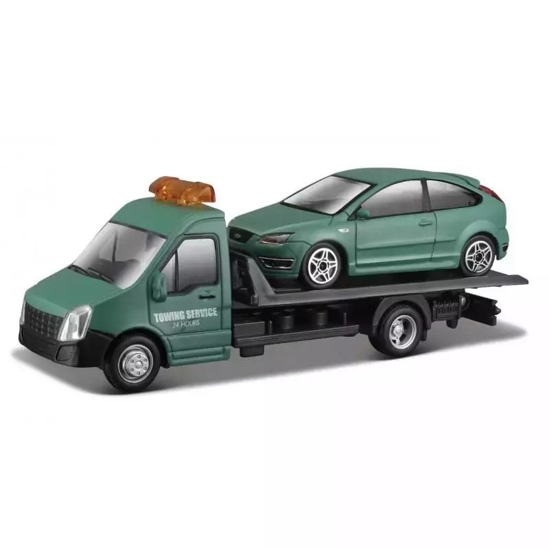 4893993013555 Street Fire Transport W Ford Focus St Dull 1:43 Bburago