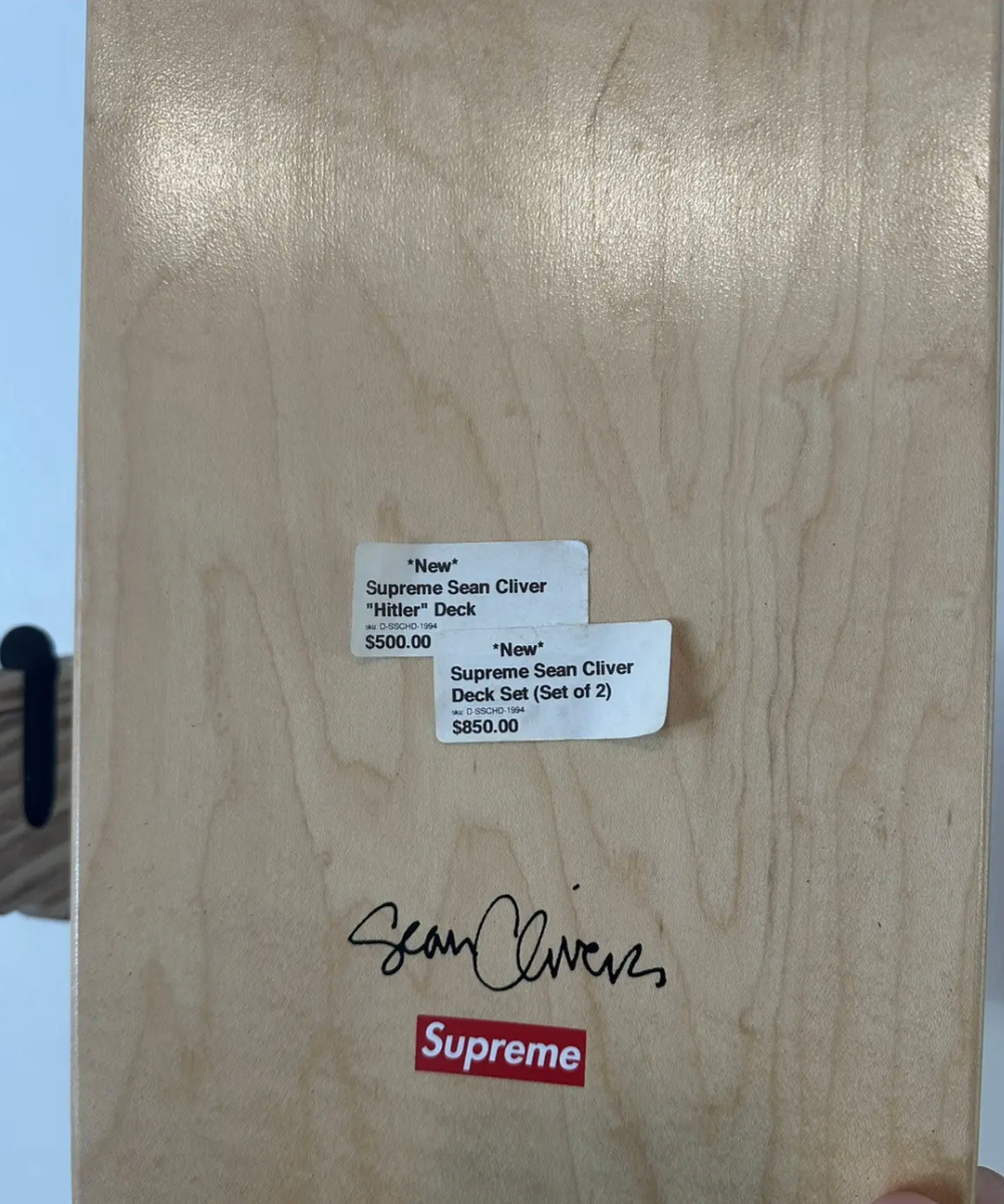 Supreme Sean Cliver Halloween Skateboard Deck FW08 2008 rare w