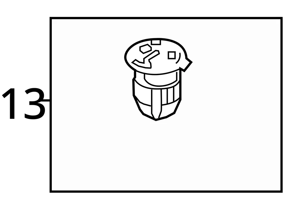 2010-2011 Mercury Milan Electrical Gas Fuel Pump Assembly Y56KY Foto 3 de 3
