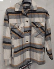 Zara Checked Thick Lumberjack Jacket Size L