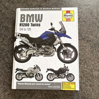 Haynes Manual BMW R1200 Twins 04 to 09