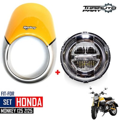 Headlight Fairing Windshield Front Cover Yellow Honda Monkey Z125 5 Speeds 21-24