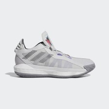 adidas Dame 6 Playoffs GCA Grey Cyan Basketball Shoes FX2085 Men's