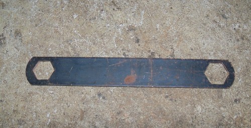 OEM Delta Rockwell 10" Unisaw geschlossenes Ende Flachdorn Schraubenschlüssel, 1", 7/8"