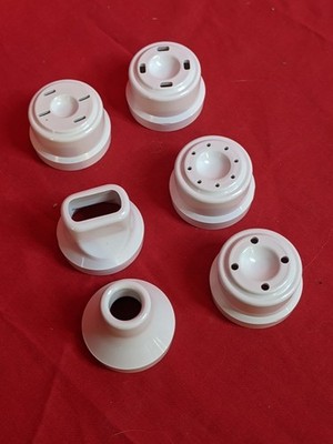 Omega Juicer 8003 8004 8005 8006 - OEM Replacement Parts - Nozzle Cap Set of Six