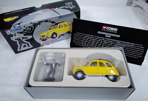 Corgi James Bond 007 Citroën 2CV Model & Figure Set 65301 - J37