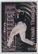 1998 Fleer Tradition The Power Game Frank Thomas #18PG HOF s1i
