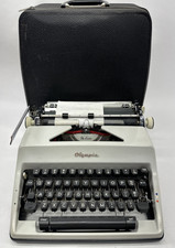 Olympia De Luxe Typewriter  Vintage Portable Made Western Germany