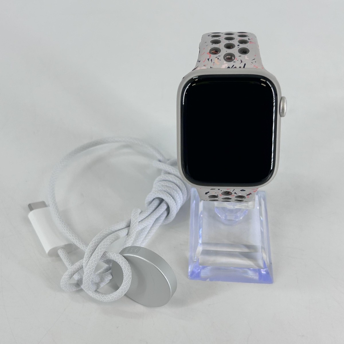 Apple Watch (Series 9) 45mm Starlight Aluminum (GPS) w/ Band 