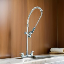 TandS Brass B-0133-B Wall-Mounted Pre-Rinse Faucet