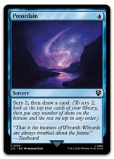 Preordain #196 (NM) Lord of the Rings LTC Magic MTG