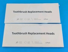 24 Replacement Toothbrush Heads Compatible with Phillips Sonicare Snap-on 2