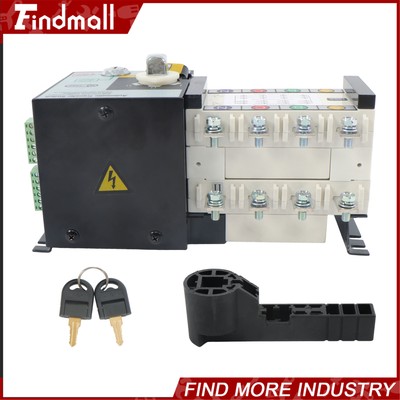Findmall 100A Transfer Switch 4P Automatic - Safe Generator Changeover Switch