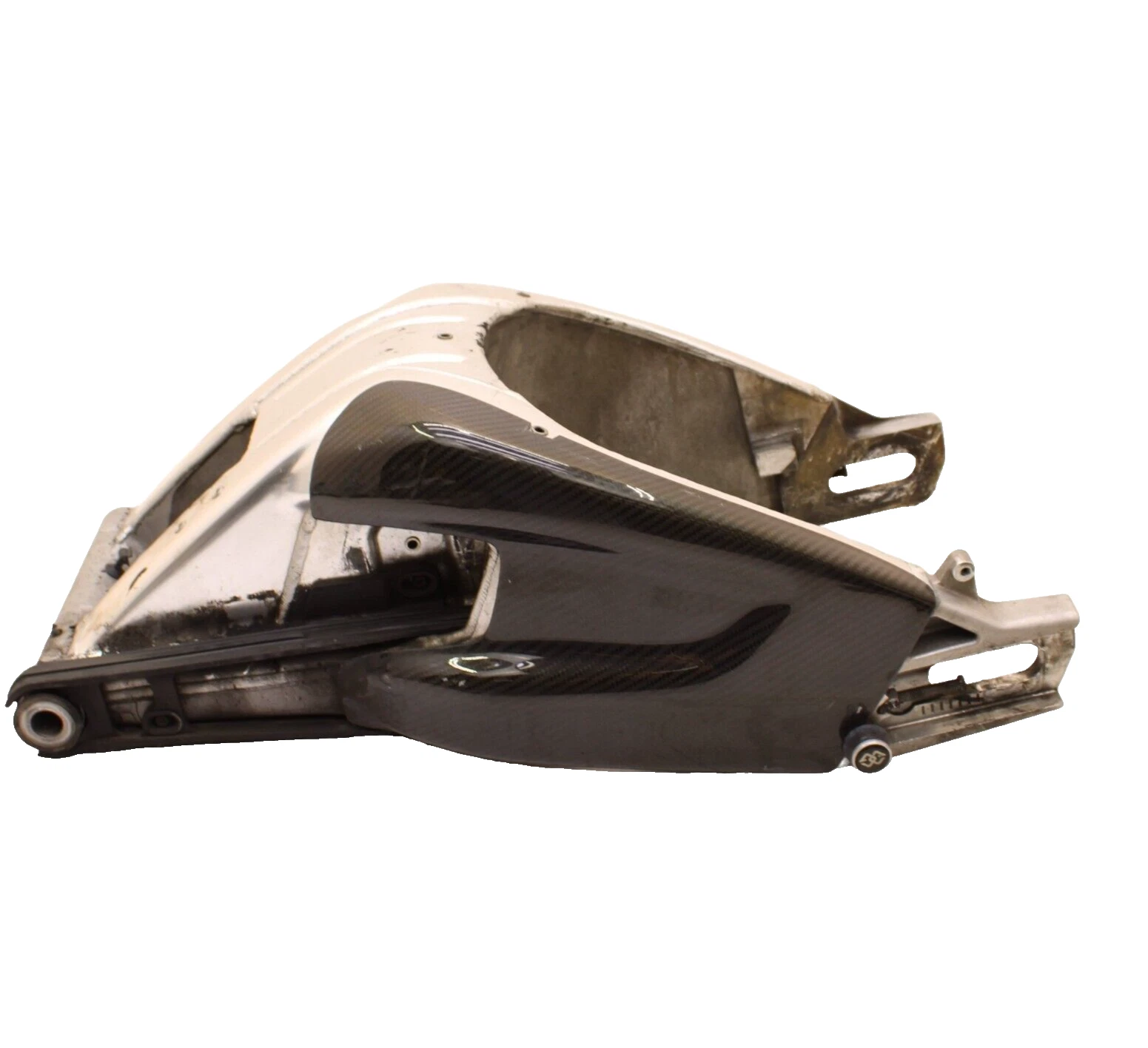 2009 - 2014 BMW S1000RR Schwinge Hinten Hinterrad Wellenaufnahme Carbonfaser HP4