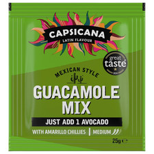 10 x Capsicana ~ Guacamole Mix ~ Mexican Style ~ 25g Sachet