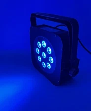 Blizzard Puck 3NX Tri-Color Flat LED PAR Can Light Band DJ Dance Karaoke