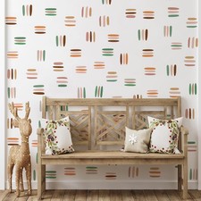 Boho Line Wall Decals Modern Abstract Geometric Wall Art Stickers Window Clin...