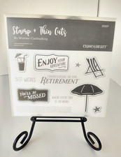 Close To My Heart STAMP THIN CUTS SET -NIP - No Worries.