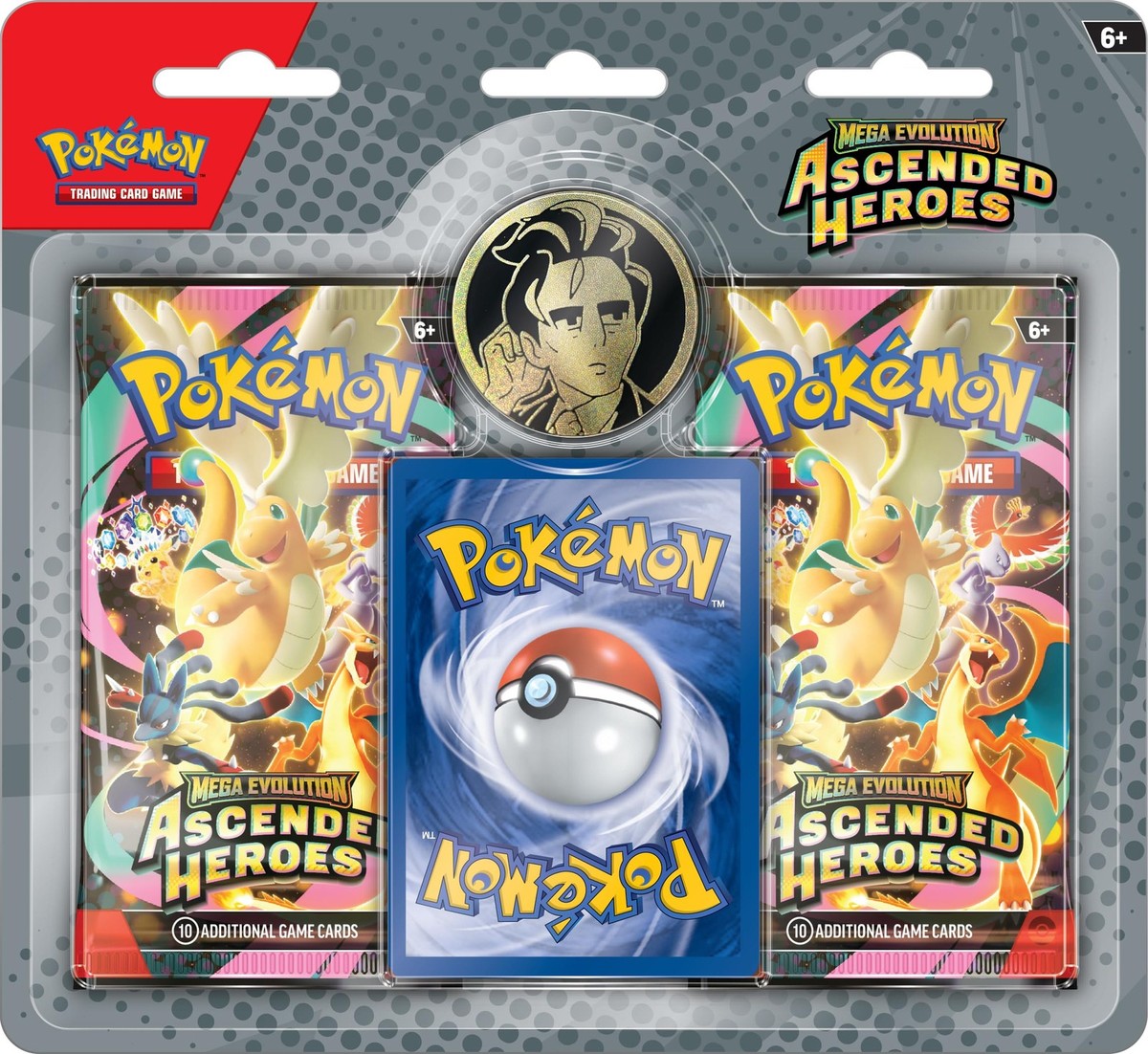 ポケモンカードAscended Heroes 2 パック Pokemon Mega Evolution Ascended Heroes 2-Pack Blister with Erika's