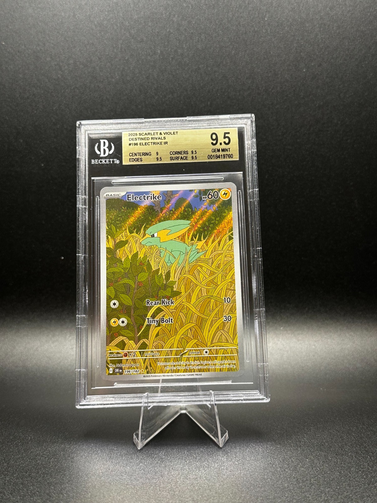 2025 Electrike IR Pokemon TCG Scarlet and Violet Destined Rivals