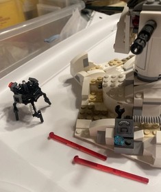 LEGO Star Wars Lot 75333 Obi Wan Ship 75138 Hoth Attack & Partial Vehicle ?