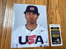 Kayson Cunningham Signed 8x10 Photo  MLB USA Arizona Diamondbacks JSA