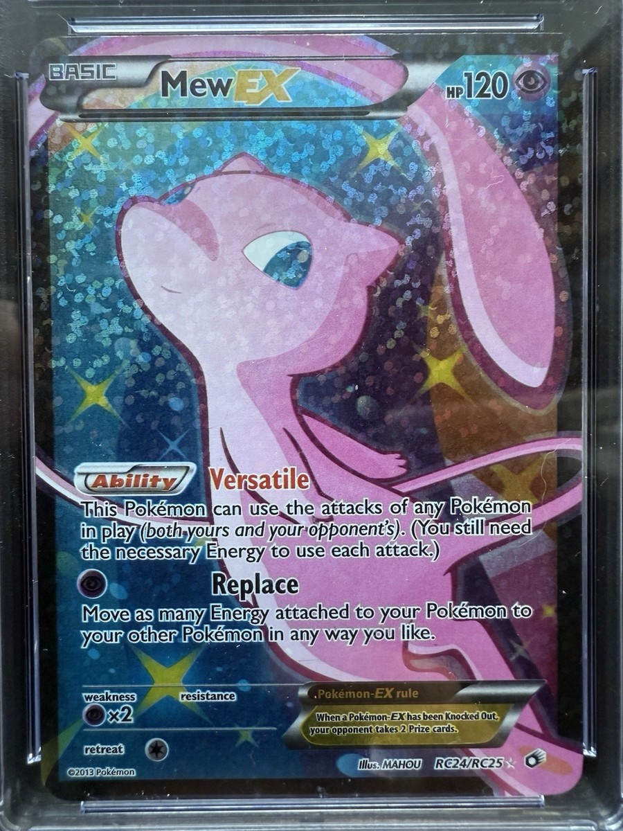 Mew EX (Full Art) RC24/RC25 Legendary Treasures: Radiant Mew EX (Full Art) RC24/RC25 Legendary Treasures: Radiant