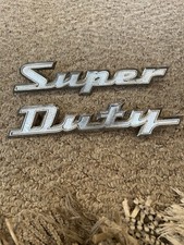 Vintage Ford Super Duty Hood Side Emblem C4tb-1672o-b C