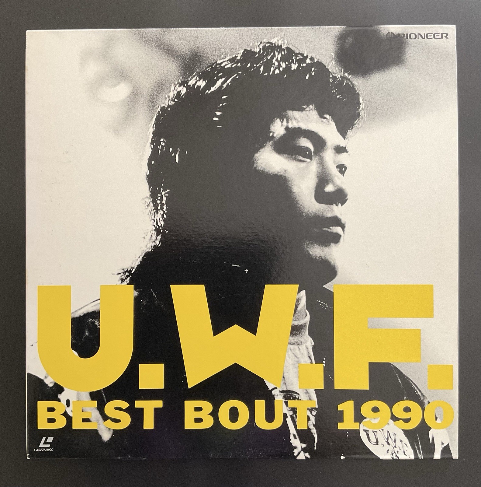 Pioneer U.W.F. Best Bout 1990 LaserDisc Sports Wrestling Box Set 1990