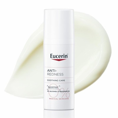 Eucerin AntiRötungen beruhigende Pflege Nacht- und Tagescreme 50 ml (1er Pack), blau 