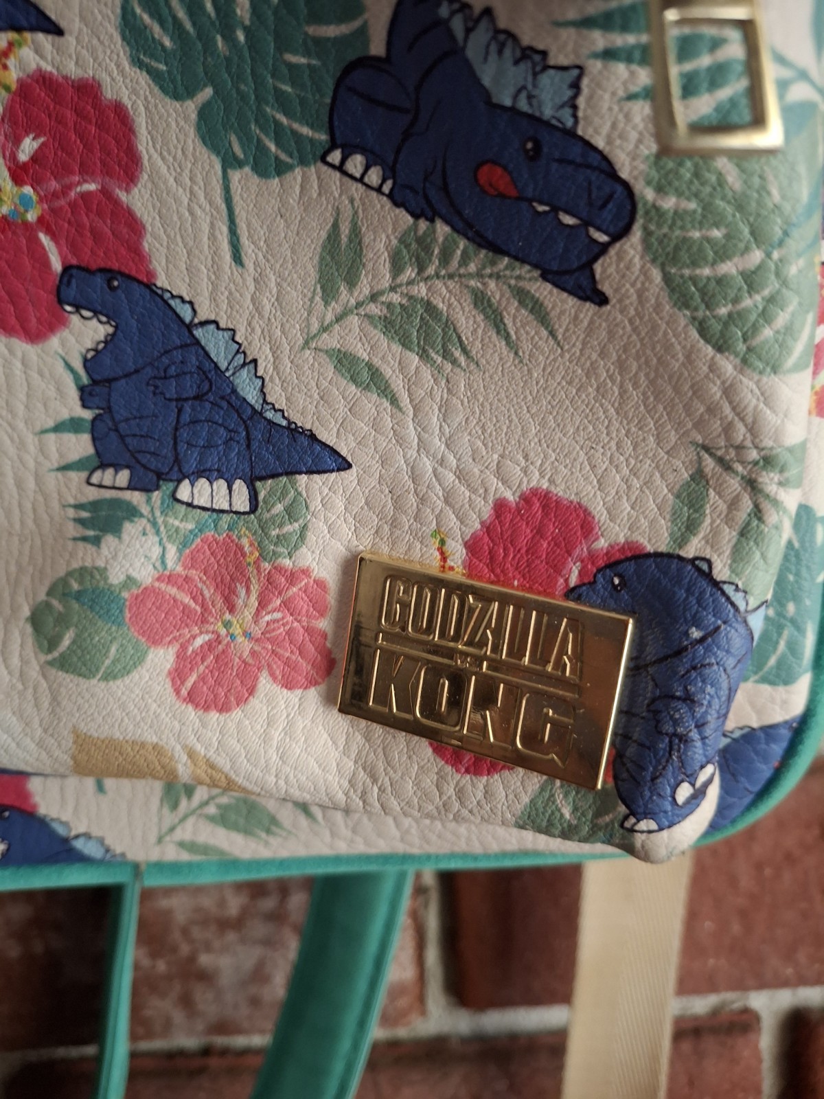 Godzilla mini backpack multiple pockets - image 2