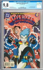 Superman Adventures #5 1st App. Livewire Modern DC Comic 1997 CGC 9.8