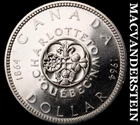 1964 Canadian Silver Dollar- Choice Gem Brilliant Uncirculated Luster #i643