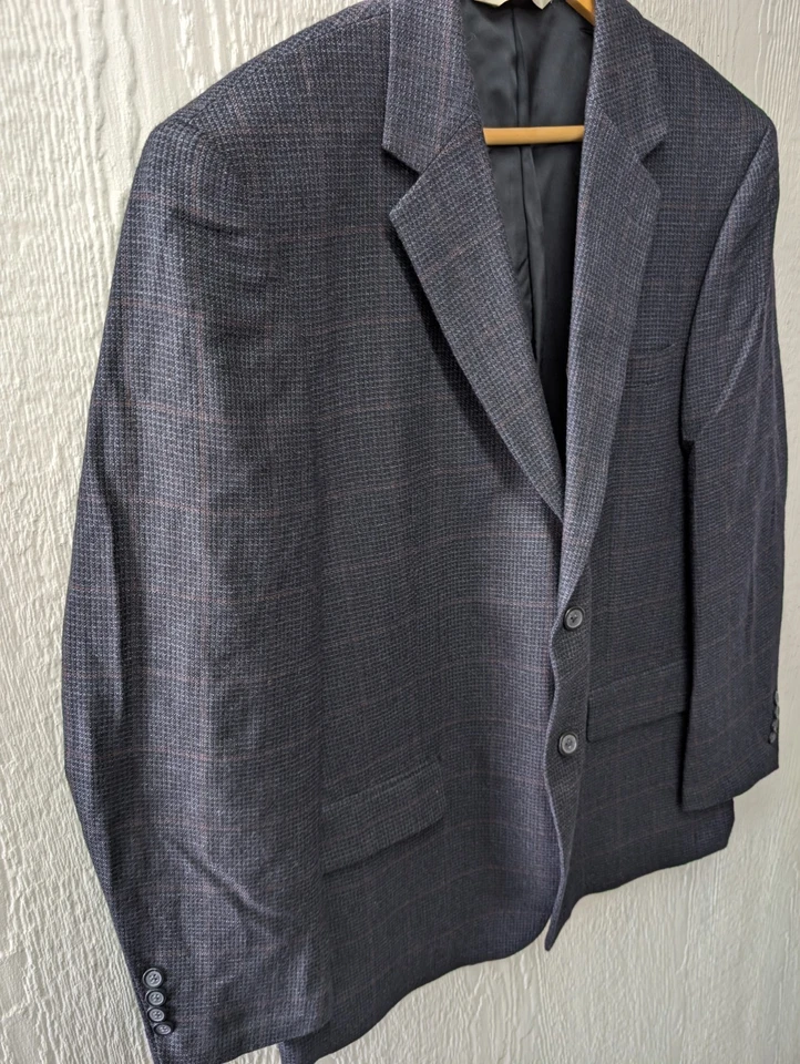 Pronto Uomo Lambswool Blazer Sport Coat Classic Heritage Size 41 - Image 2 of 4