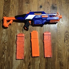 Nerf CS-18 N-Strike Elite Rapidstrike Blaster With three magazines  