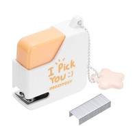 Mini-HeftgeräT Faltbar Tragbar Orange FüR Mini Mit Heftklammern