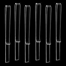 6 Pcs Clear Acrylic Music Stand Page Holder Transparent Sheet Music Stand Clips
