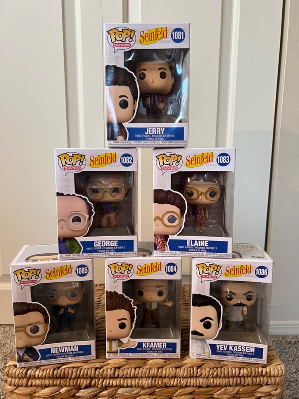 Funko Pop! TELEVISON Seinfeld Series- Jerry, Elaine, George, Kramer, Newman, Yev