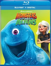 Monsters Vs Aliens Blu-ray Seth Rogen NEW