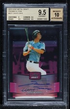 2012 Leaf Metal Draft Pink 13/25 David Dahl #BA-DD1 BGS 9.5 GEM MINT Auto 0m0