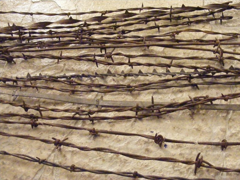 20 VINTAGE BARBED BARB WIRE FENCE STRANDS FARM & RANCH LIVESTOCK COLLECTIBLES