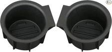 Flow Through Center Console Cup Holder Insert Replacement- 09-14 Ø3.90in
