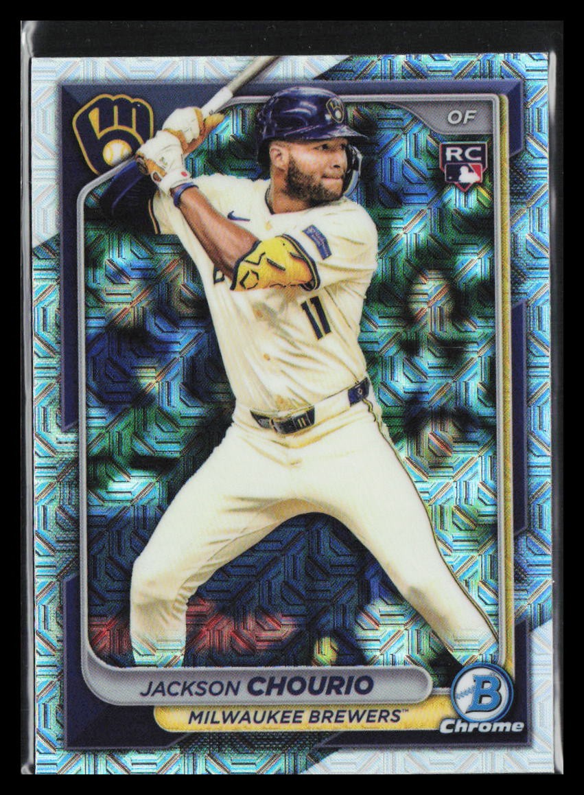 2024 Bowman Chrome Jackson Chourio #69 Mojo Refractors RC