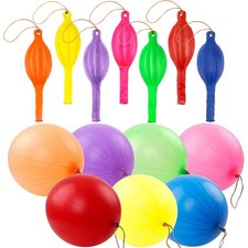 Punch Balloons,36Pcs Punching Balloon for Kids Heavy Duty Party Favors, Assorted
